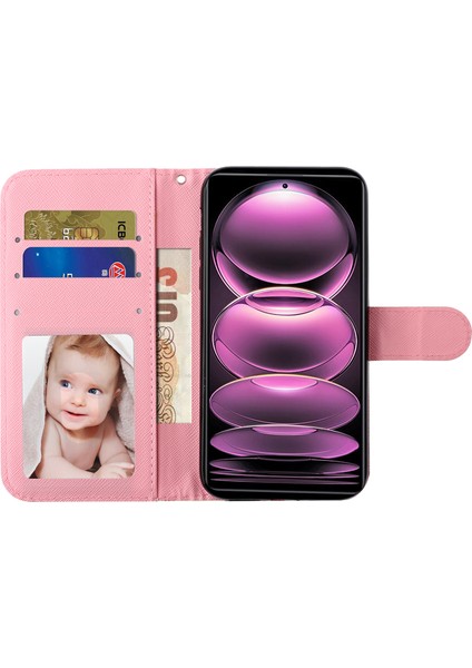 Xiaomi Için Poco X5 Pro 5g/redmi Note 12 Pro Speed ​​5g/not 12 Pro 5g 3D Desen Baskı Telefon Kılıfı Pu Deri Cüzdan Stand Önleme Anti-Drop Kapak (Yurt Dışından) fiyatları