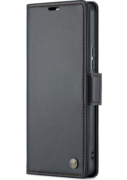 Xiaomi 13 Lite/civi 2 5g Anti-Çizelge Telefon Kılıfı Rfıd Engelleme Pu Deri Flip Cover-Black (Yurt Dışından) indirimleri