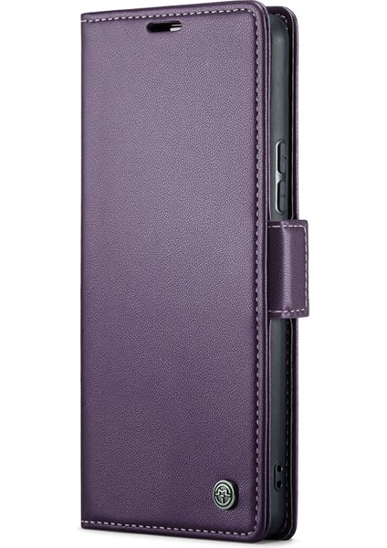 Xiaomi 13 Lite/civi 2 5g Anti-Çizelge Telefon Kılıfı Rfıd Engelleme Pu Deri Flip Kapak Morası (Yurt Dışından) indirimleri