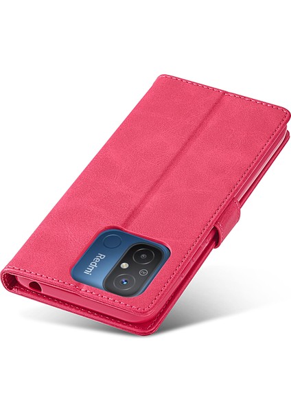 Xiaomi Redmi Için 12C 4G/11A 4g Bırak-Kötü Telefon Kılıf Buzağı Doku Cüzdan Stand Deri Cep Telefonu Kapak Pembe (Yurt Dışından) indirimleri