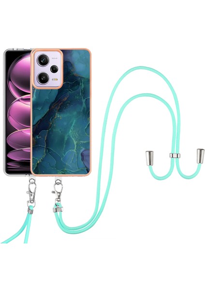 Xiaomi Redmi Için Mermer Desen Telefon Kılıfı Not 12 Pro 5g/not 12 Pro Speed ​​5g/poco X5 Pro 5g, 2.0mm Tpu Imd Kaynak Yeşili (Yurt Dışından) fiyatları
