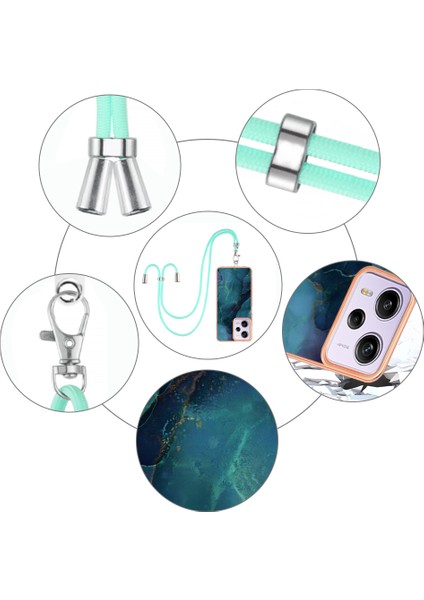 Xiaomi Redmi Için Mermer Desen Telefon Kılıfı Not 12 Pro 5g/not 12 Pro Speed ​​5g/poco X5 Pro 5g, 2.0mm Tpu Imd Kaynak Yeşili (Yurt Dışından) indirimleri