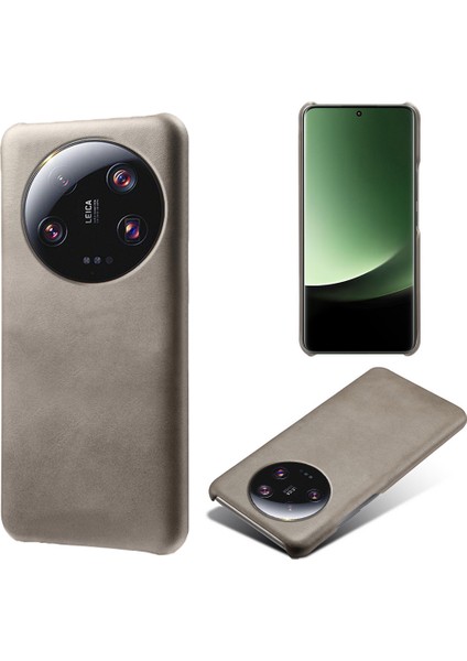 Xiaomi 13 Ultra Pu Deri+Pc Telefon Kapağı Buzağı Dokusu Çizelge Karşıtı Geri Kılıf Grey (Yurt Dışından) fiyatları