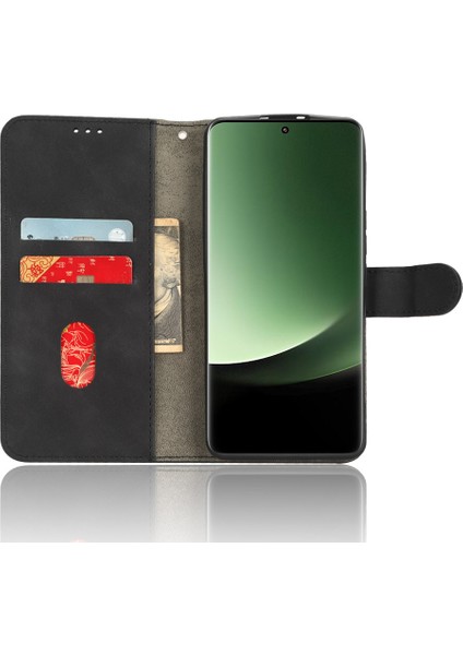 Xiaomi 13 Ultra Cüzdan Telefon Kılıfı Cilt Touch Stand Pu Deri+Tpu Telefon Kapak Black (Yurt Dışından) modelleri