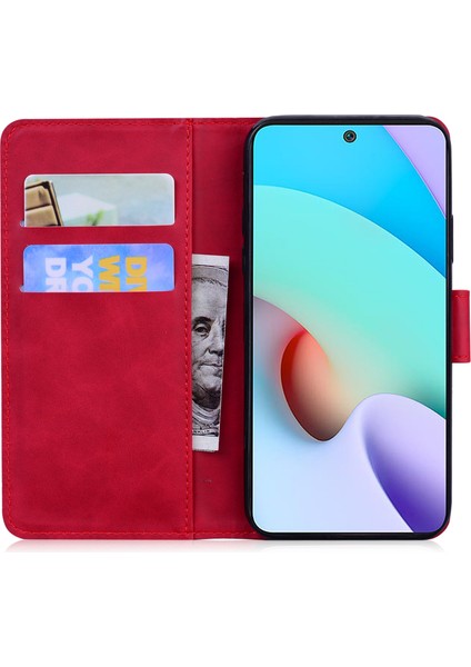 Xiaomi Redmi Için Deri Telefon Kılıfı Not 12 Pro 5g/not 12 Pro Speed ​​5g/poco X5 Pro 5g, Stand Tiger Deseni Baskılı Cüzdan Kapak-Kırmızı (Yurt Dışından) fırsatları