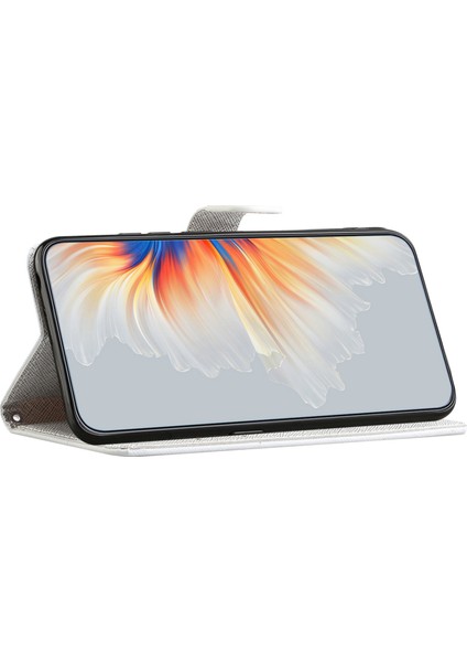 Xiaomi Redmi Için Not 12 5g (Global)/(Hindistan)/(Çin)/poco X5 5g Pu Deri Flip Cüzdan Telefon Kılıfı 3D Desen Baskı Stand Telefon Kapak Kedisi ve Ağaç (Yurt Dışından)