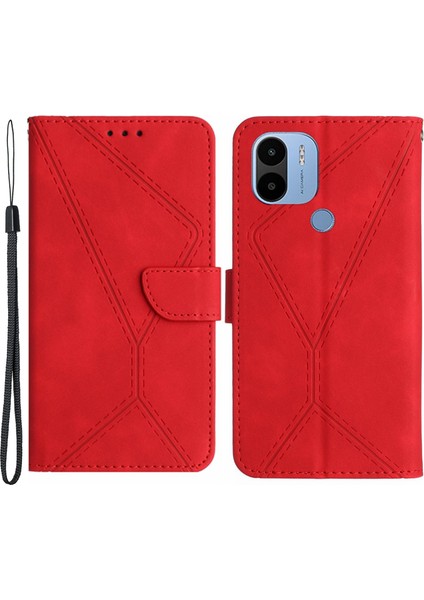 Xiaomi Redmi A1+ 4g/a2+ 4g/poco C50 4g Için HT05 Pu Deri Kılıf (Yurt Dışından)
