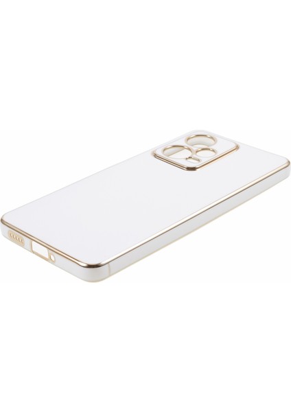 Xiaomi Redmi Için Note 12 Pro 5g Parlak Tpu Telefon Kılıf Kamera Koruması 6d Elektrokaplama Kapak-Beyaz (Yurt Dışından) fırsatları