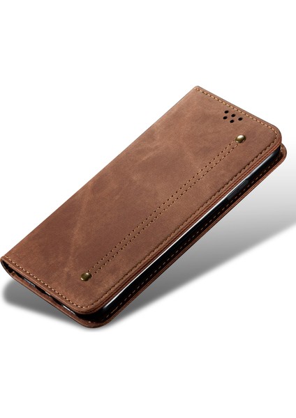 Xiaomi Poco F5 Pro 5g/redmi K60 Pro 5G/K60 5g Cüzdan Stand Kot Doku Pu Deri Manyetik Oto Absorbed Telefon Case-Coffee Için Cep Telefon Kapağı (Yurt Dışından) indirimleri