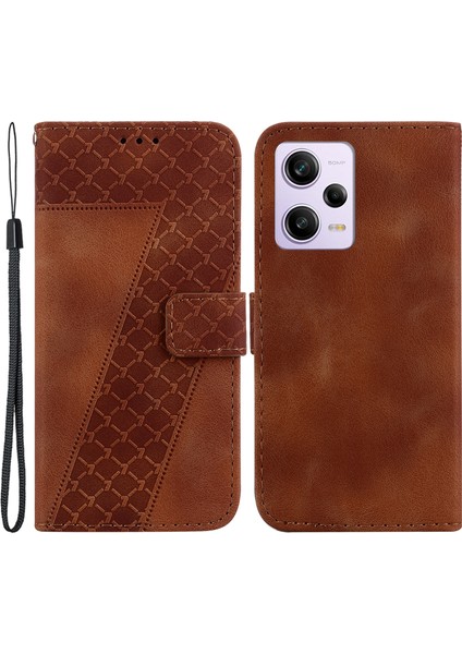 Xiaomi Poco X5 Pro 5g/redmi Için Note 12 Pro Hız 5g/not 12 Pro 5g Deri Telefon Kılıfı 7 Şeklin (Yurt Dışından)