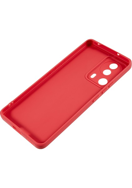 Xiaomi 13 Lite/civi 2 5g Için Hassas Kesim Tpu Kılıfı, Düz Kenar Dayanıklı Telefon Kapağı Hawthorn Kırmızı (Yurt Dışından) fırsatları
