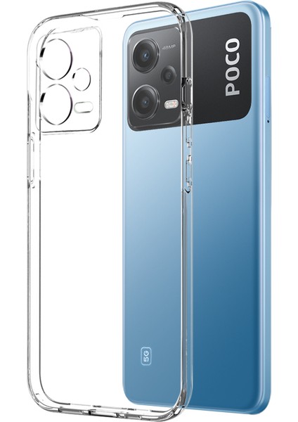 Xiaomi Redmi Için Note 12 5g (Hindistan)/poco X5 5g 2'si 1 Arada Koruyucu Tpu Telefon Kılıfı+Temperli Cam Ekran Koruyucu-Tüketim (Yurt Dışından) modelleri