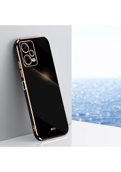 Xiaomi Için Xinli Redmi Note 12 5g (Global) Hassas Lens Kesim Anti-Çizelge Anti Tele Kılıfı Tpu Elektrokaplama Kapak Black (Yurt Dışından) indirimleri