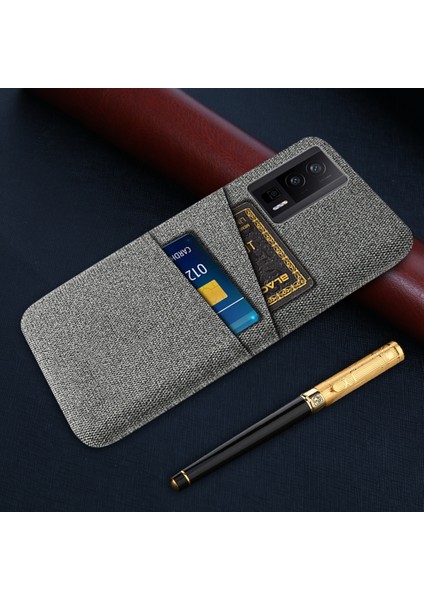 Xiaomi Poco F5 Pro 5g/redmi K60 Pro 5G/K60 5g Sert Pc+Bez Telefon Kılıfı Koruyucu Kapak 2 Kart Yuvası Grey (Yurt Dışından) indirimleri