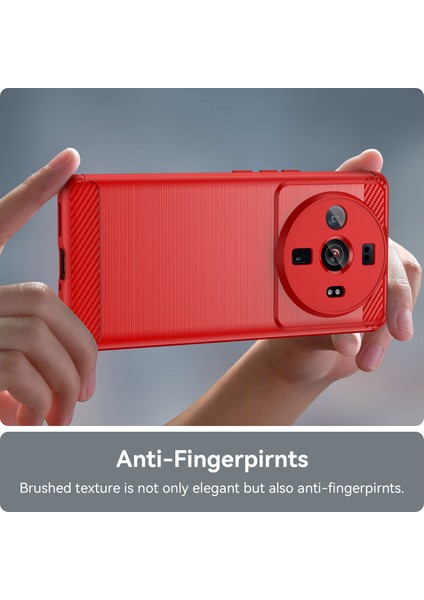 Xiaomi 12S Ultra 5g Için Fırçalı Ince Telefon Kılıfı, Karbon Fiber Doku Tpu Kapak Kayak Denemiyor Cep Telefonu Kabuk-Kırmızı (Yurt Dışından) fırsatları