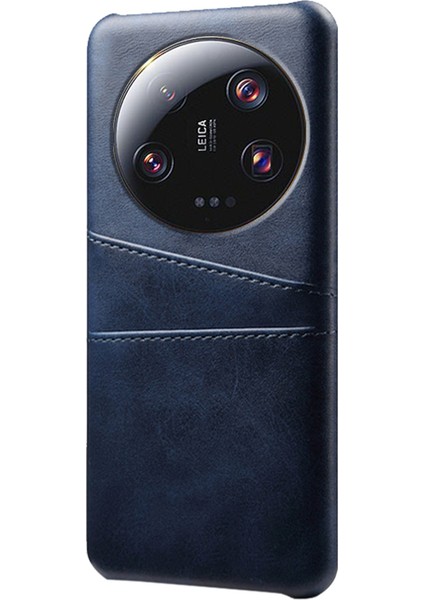 Xiaomi Için 13 Ultra Telefon Kapağı Çift Kart Yuvaları Pu Deri Kapalı Sabit Pc Telefon Geri Bulma (Yurt Dışından) fiyatları
