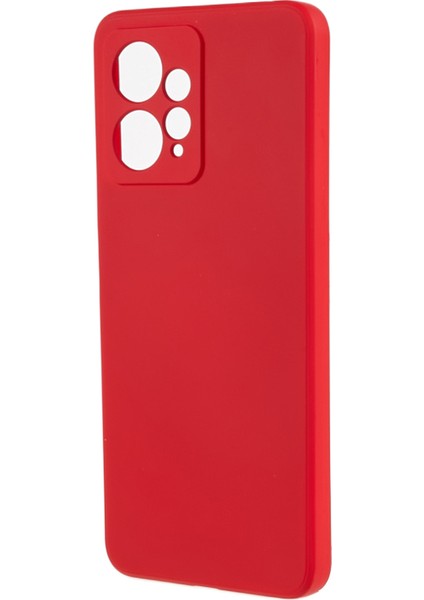 Xiaomi Için Redmi Note 12 4g Ka Tpu Telefon Kılıfı Fiber Astar Anti-Drop Telefon Kapak-Kırmızı (Yurt Dışından)