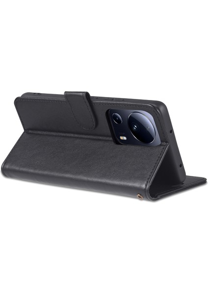 Xiaomi 13 Lite/civi 2 5g Stand Telefon Kapağı Pu Deri+Tpu Cüzdan Telefon Vaka-Black (Yurt Dışından) fırsatları