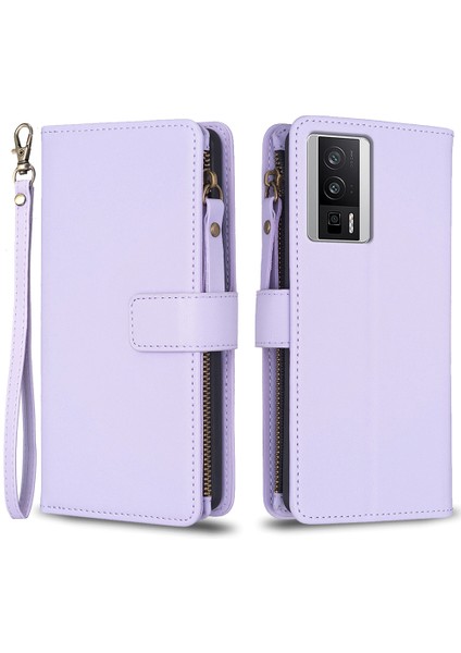 Xiaomi Için BF19 Poco F5 Pro 5g/redmi K60 Pro 5G/K60 5g Fermuarlı Telefon Kılıfı (Yurt Dışından)