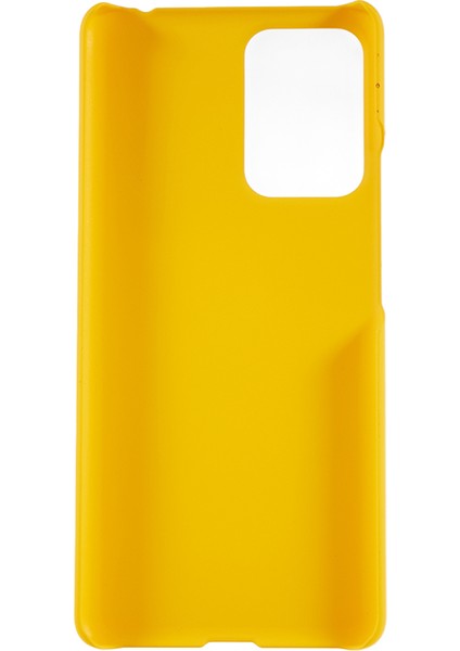 Xiaomi Için Redmi Note 12 Turbo/poco F5 5g Kalu Telefon Kılıfı Çizilmeye Dayanıklı Sabit Pc Arka Kaplama Sarı (Yurt Dışından)