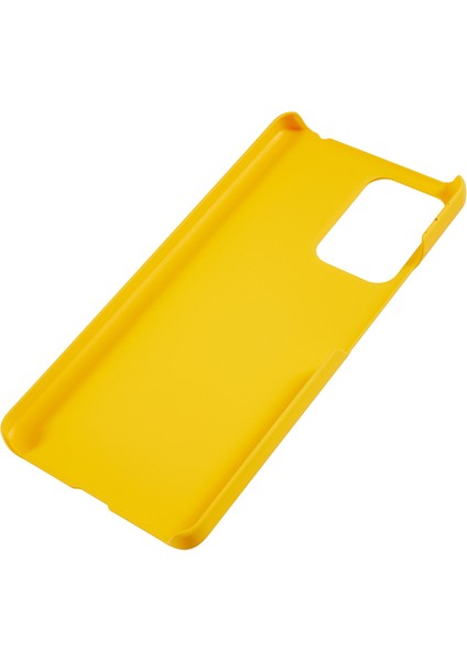 Xiaomi Için Redmi Note 12 Turbo/poco F5 5g Kalu Telefon Kılıfı Çizilmeye Dayanıklı Sabit Pc Arka Kaplama Sarı (Yurt Dışından)