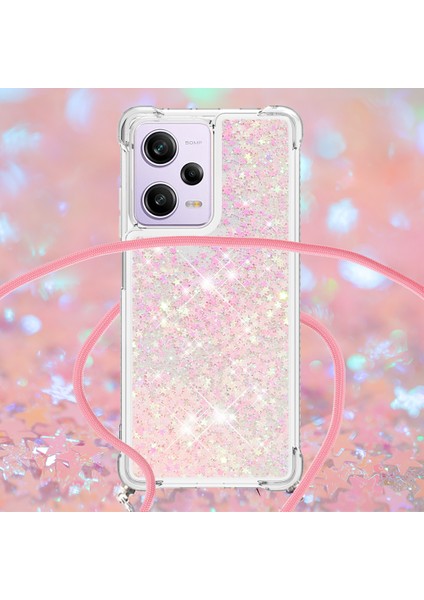Xiaomi Redmi Için Note 12 Pro 5g/note 12 Pro Speed ​​5g/poco X5 Pro 5g Anti-Drop Telefon Kılıfı Tpu Kradard-Pink/pentagram ile Kapak (Yurt Dışından) modelleri