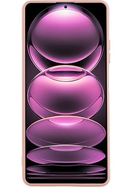 Xiaomi Redmi Için Note 12 Pro 5g Kırmızı Dayanıklı Tpu Kasa Fiber Astar Ka Koruyucu Telefon Kapak Pembe (Yurt Dışından)