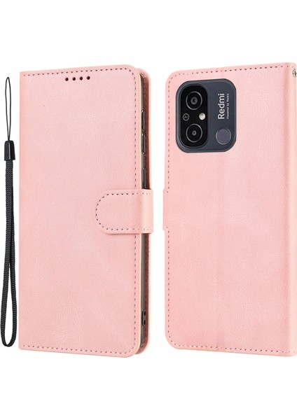 Xiaomi Redmi 12C 4g/poco C55 4g Pu Deri Telefon Kılıfı (Yurt Dışından)