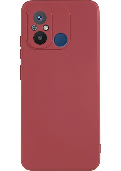 Xiaomi Redmi 12C 4g Için Ka Tpu Telefon Kılıfı Fiber Astar Çekme Kanıtı Koruyucu Kapak Hawthorn Kırmızı (Yurt Dışından)