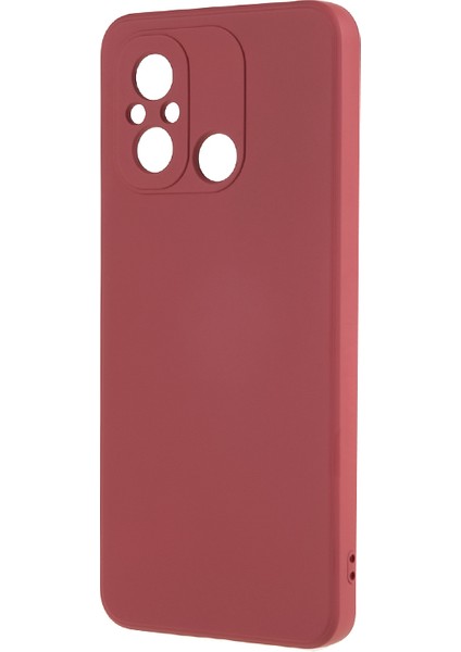Xiaomi Redmi 12C 4g Için Ka Tpu Telefon Kılıfı Fiber Astar Çekme Kanıtı Koruyucu Kapak Hawthorn Kırmızı (Yurt Dışından) modelleri