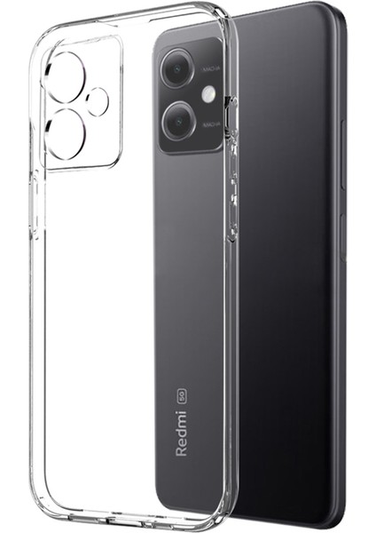 Xiaomi Redmi Için Note 12 5g (Hindistan)/poco X5 5g 2 Arada Tasarım Akıllı Telefon Kılıf Anti-Fall Yumuşak Tpu Arka Kapak+Temperli Cam Ekran Koruyucu Tespit (Yurt Dışından)