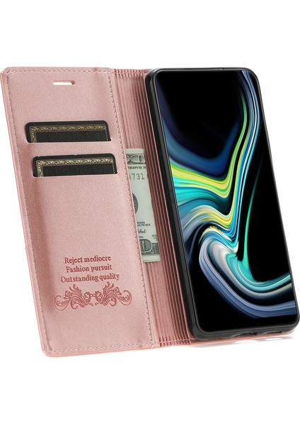 Xiaomi Için 13 Lite/civi 2 5g Telefon Stand Pu Pu Deri Folio Flip Cüzdan Telefon Kapak Gil Altın (Yurt Dışından) fırsatları