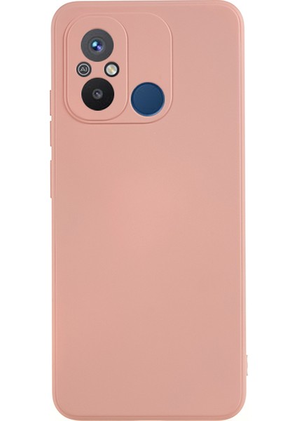 Xiaomi Redmi Için 12C 4g Ka Tpu Telefon Kılıfı Fiber Astar Çekme Kanıtı Koruyucu Kapak Pembe (Yurt Dışından)