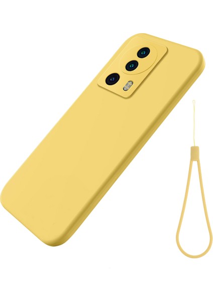 Xiaomi Için Sıvı Silikon Telefon Kılıfı 13 Lite/civi 2 5g Yumuşak Astar Şok Geçirmez Koruyucu Kapak (Yurt Dışından)