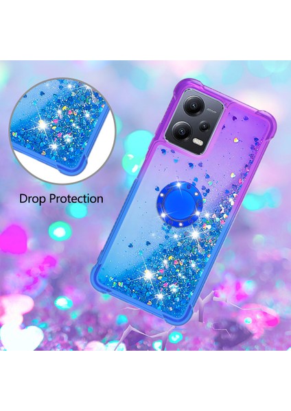 Xiaomi Redmi Için Note 12 5g (Çin)/(Global)/poco X5 5g Ygrendıant Hızlı ve Yüzük Kıckstand Tpu Kapak Mavisi/sky Mavi (Yurt Dışından) fırsatları