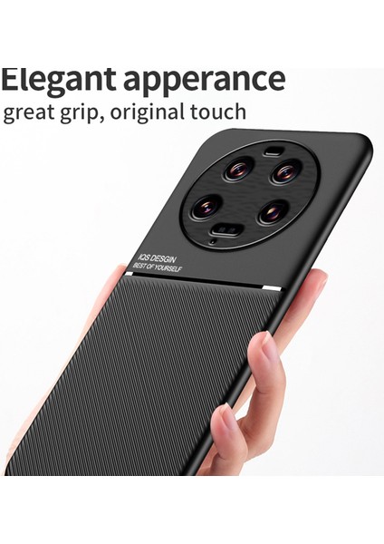 Xiaomi 13 Ultra Çizgiler Için Baskılı Pu Deri+Tpu Kılıf Manyetik Araba Tutucu Telefon Kapak Yeşili (Yurt Dışından) fiyatları