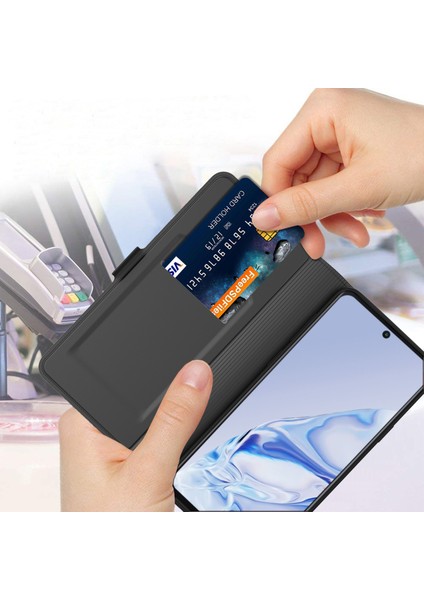 Xiaomi Için 13 Ultra Manyetik Pu Deri Deri Flip Cep Telefon Kapak Standı Kart Yuvası Şok Geçirmez Telefon Kılıf Mavisi (Yurt Dışından) fırsatları