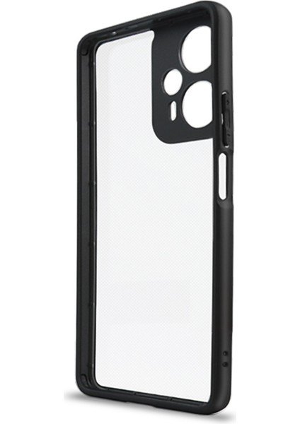 Xiaomi Redmi Için Note 12 Turbo/poco F5 5g Dust Anti Dut Telefon Kapağı Tpu+Sert Pc Şeffaf Telefon Kılıfı (Yurt Dışından)