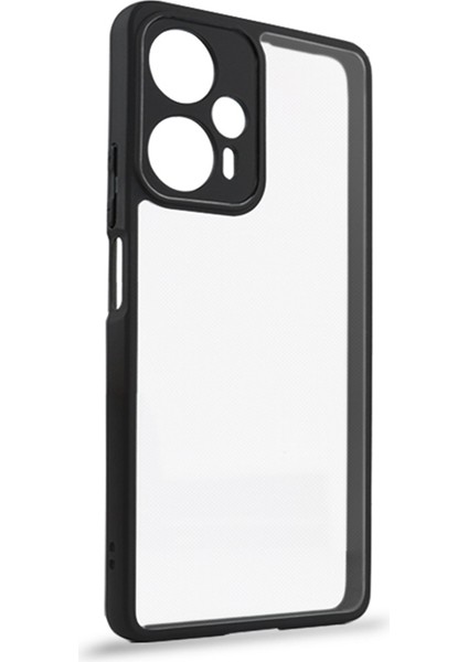 Xiaomi Redmi Için Note 12 Turbo/poco F5 5g Dust Anti Dut Telefon Kapağı Tpu+Sert Pc Şeffaf Telefon Kılıfı (Yurt Dışından)