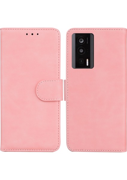 Xiaomi Poco F5 Pro 5g/redmi K60 5g/redmi K60 Pro 5g, Cüzdan Stand Telefon Kapak Pembe (Yurt Dışından)