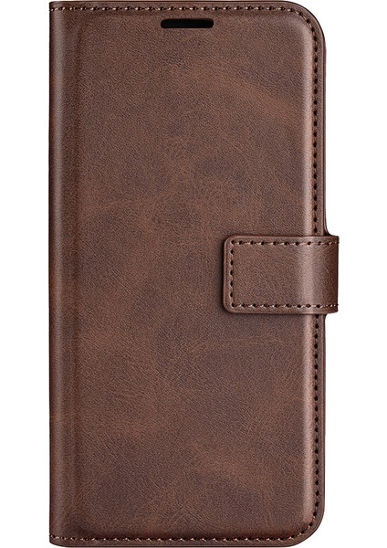 Xiaomi Redmi Için Note 12 Pro 5g/note 12 Pro Speed ​​5g/poco X5 Pro 5g Cep Telefonu Kılıf Buzağı Doku Stand Stand Cüzdan Kapak Brown (Yurt Dışından) indirimleri