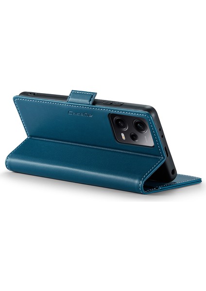 Xiaomi Poco X5 Pro 5g/redmi Için Note 12 Pro Speed ​​5g/not 12 Pro 5g Rfıd Engelleme Cüzdan Kılıfı Deri Deri Flip Stand Telefon Kapak Blue (Yurt Dışından) modelleri