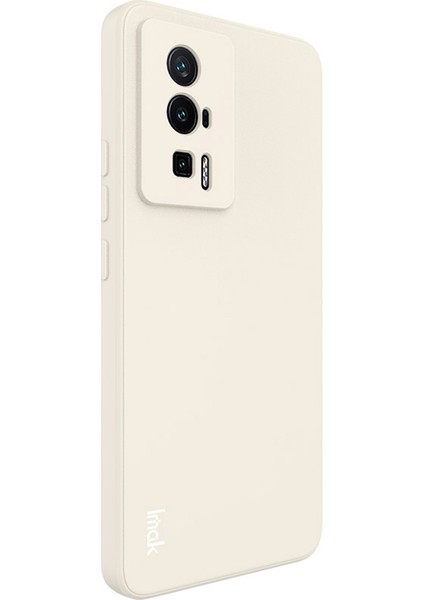 Xiaomi Poco F5 Pro 5g/redmi K60 Pro 5G/K60 5g Hassas Kesme Kamera Koruma Koruma Önleyici Kapak Düz Kenar Tpu Anti-Çizelge Kılıf Kılıfı-Beyaz (Yurt Dışından) modelleri