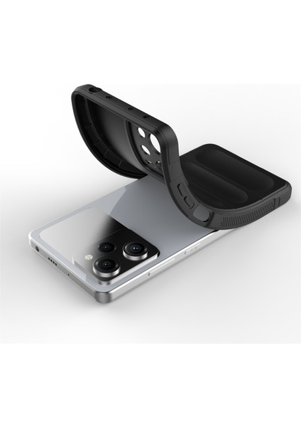 Xiaomi Redmi Için Note 12 Pro 5g Damla Damla Geri Kapak Esnek Tpu Anti-Çizelge Telefon Vaka Black (Yurt Dışından) modelleri