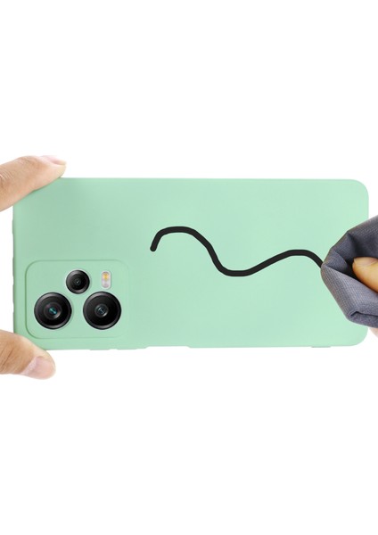 Xiaomi Redmi Için Note 12 Pro 5g Pu Deri Stand Cüzdan Kapağı Sıvı Sıvı Silikon Damla Damla Koruma Durumu Şok Geçirmez Cep Telefonu Koruyucu Kapak Kayış Yeşili ile (Yurt Dışından) indirimleri
