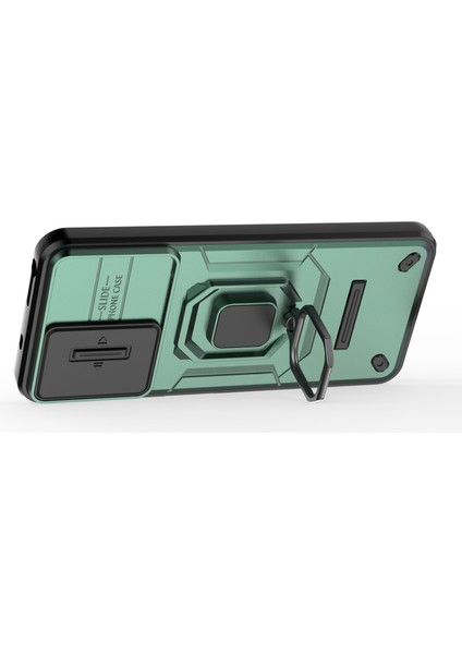 Pc+Tpu Kabuğu Xiaomi Redmi Note 12S 4g, Slayt Lens Koruma Telefon Kılıfı Arka Koruma Kapağı Kickstand-Green ile (Yurt Dışından) fırsatları