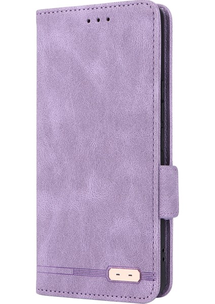 Xiaomi 13 Ultra Pu Deri Flip Folio Kılıf Donanım Dekor Dekor Cüzdan Stand Telefon Kapak-Purple (Yurt Dışından) indirimleri