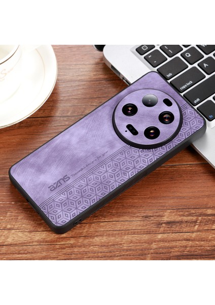 Xiaomi 13 Ultra Pu Deri+Tpu Cep Telefon Kılıfı Baskılı Desen Akıllı Telefon Kabuğu Kapak Morası (Yurt Dışından) fırsatları