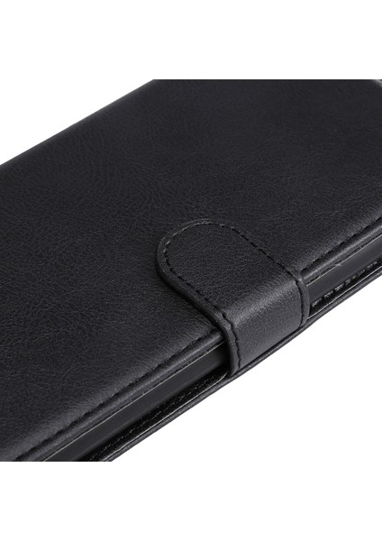 Xiaomi Redmi Için 12C 4G/11A 4g Pu Deri Telefon Kılıfı Flip Stand Seyir Renk Cüzdan Kapak Black (Yurt Dışından) fiyatları