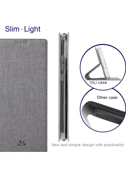 Xiaomi 13 Lite/civi 2 5g Pu Deri Stand Kartı Yuvaları Telefon Kılıf Mobil Telefon Kapak Grey (Yurt Dışından) indirimleri